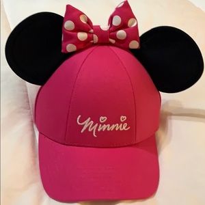 Disney Minnie Adjustable Hat Youth Size